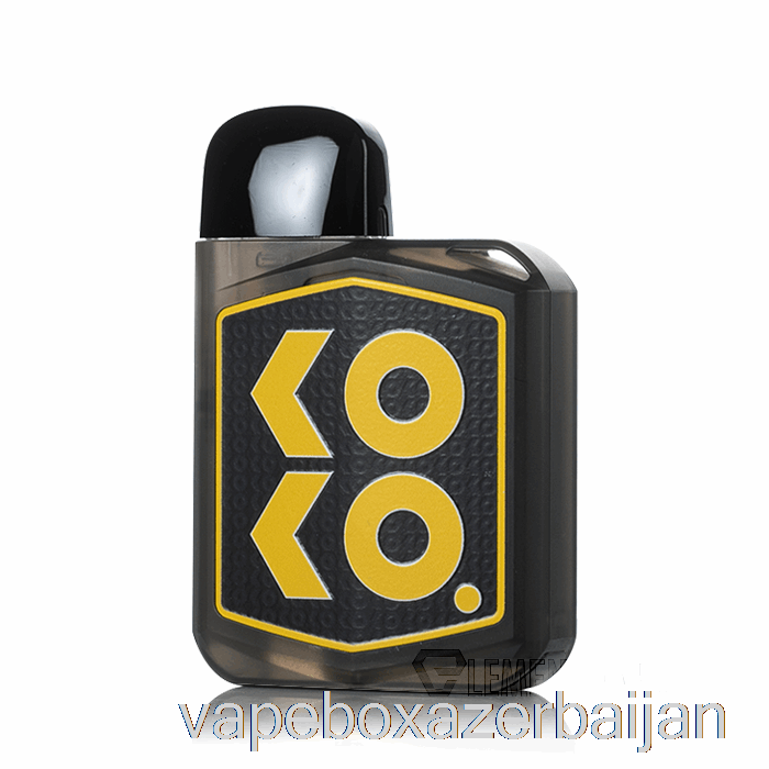 Vape Baku Uwell CALIBURN KOKO PRIME 15W Pod System Dark Translucent Black and Gold